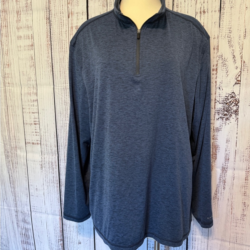 G.H. Bass & Co. Charcoal Quarter-Zip‎ Pullover